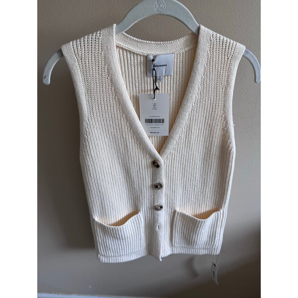 Reformation Sweater vest